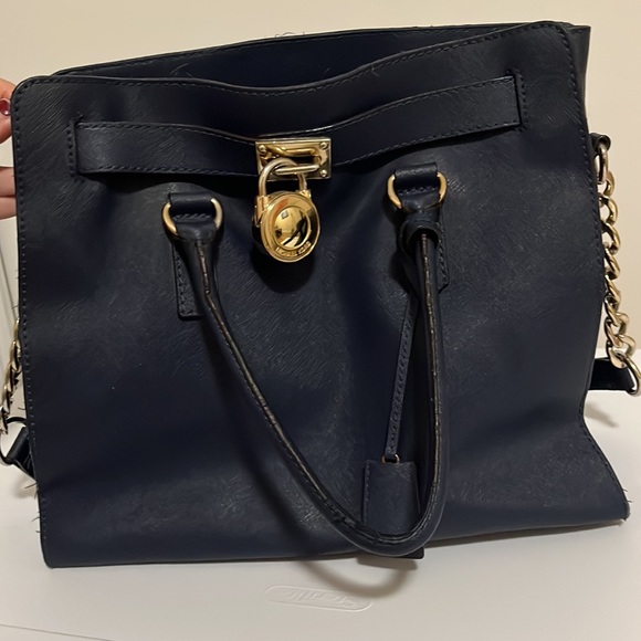 MICHAEL KORS HAMILTON SATCHEL BAG - Picture 2 of 7